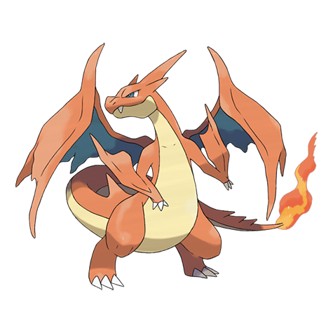 Mega Charizard Y artwork