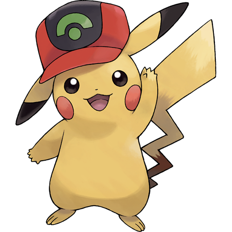 Hoenn Cap Pikachu artwork