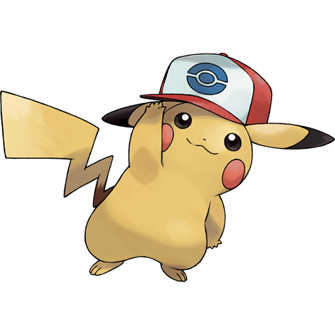 Unova Cap Pikachu artwork