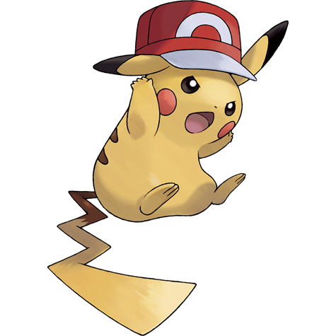 Kalos Cap Pikachu artwork
