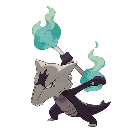 Alolan Marowak artwork