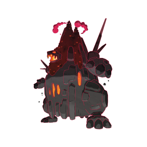 Gigantamax Coalossal artwork