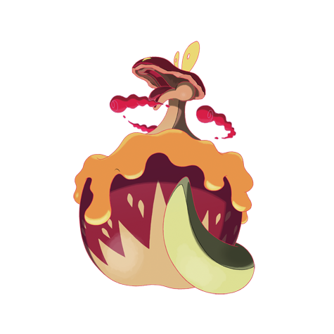 Gigantamax Flapple artwork