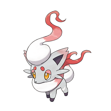 Hisuian Zorua artwork
