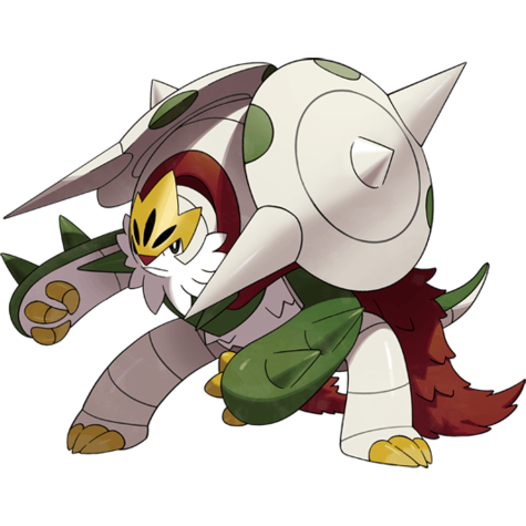 Mega Chesnaught artwork