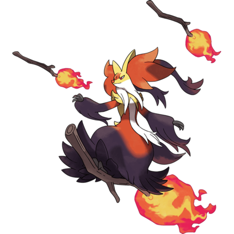 Mega Delphox artwork