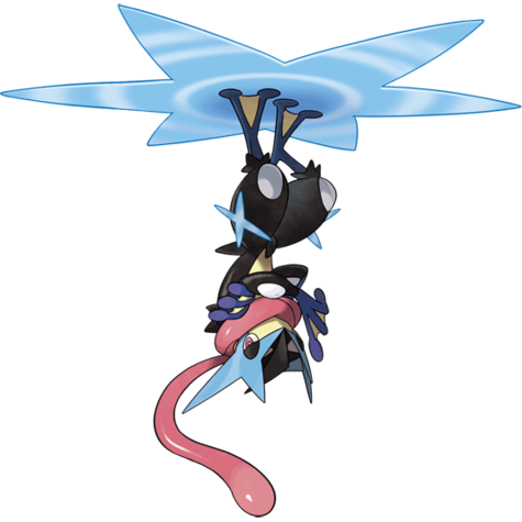 Mega Greninja artwork