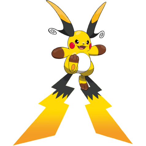 Mega Raichu X artwork