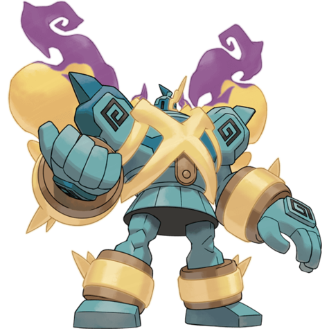 Mega Golurk artwork