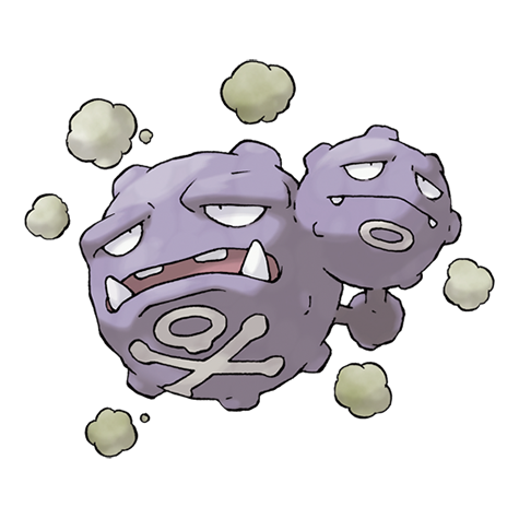 Weezing artwork