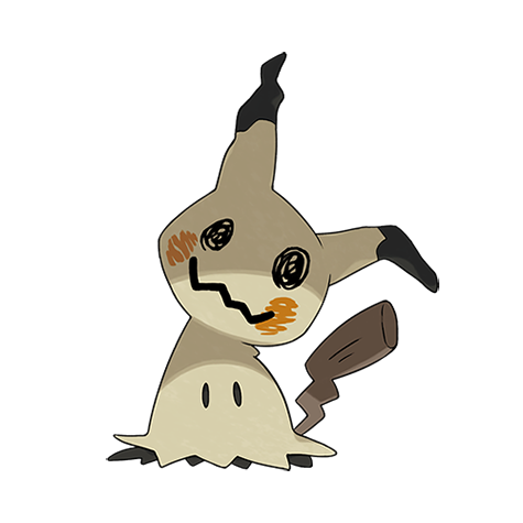 Mimikyu artwork