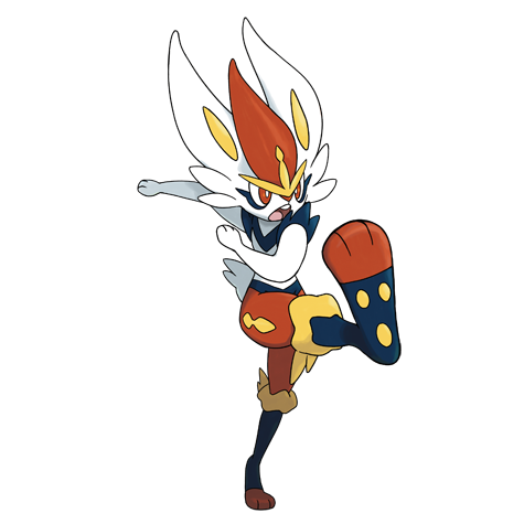 Cinderace artwork